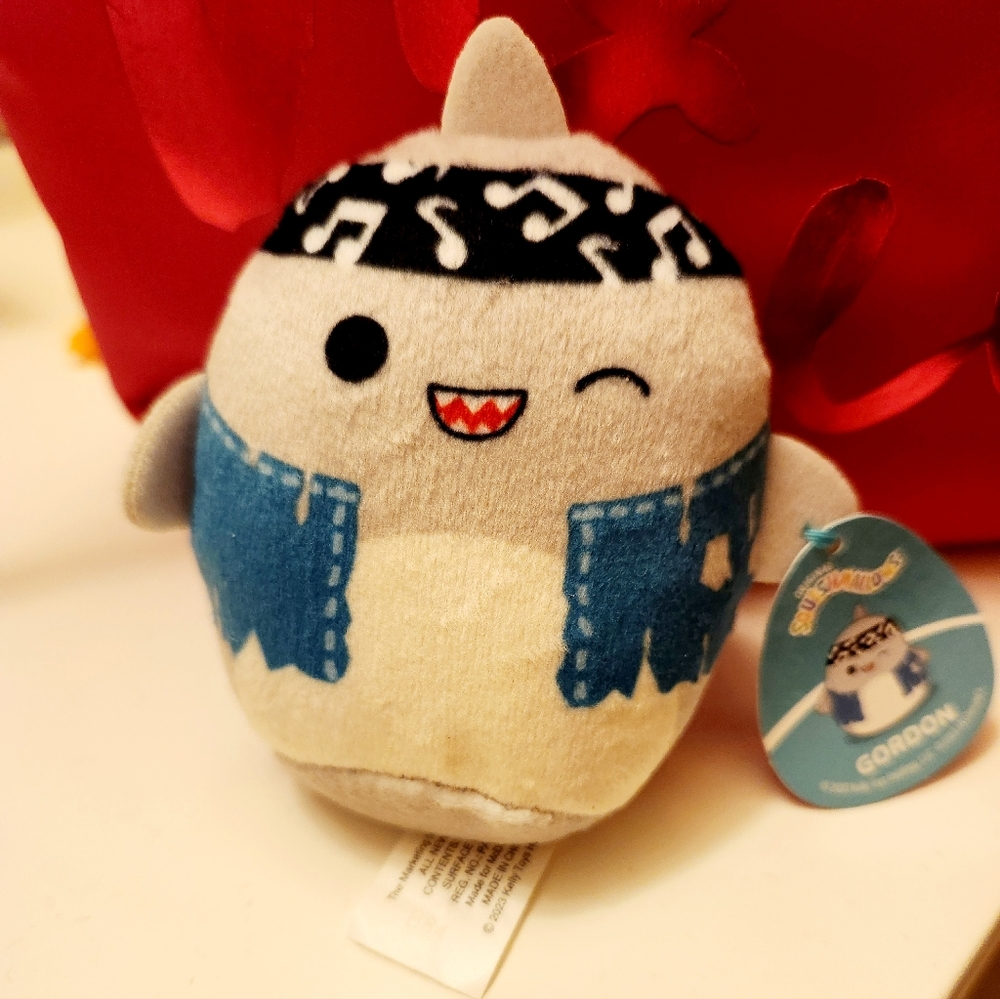 McDonald's Squishmallow "Gordon" Shark NWT